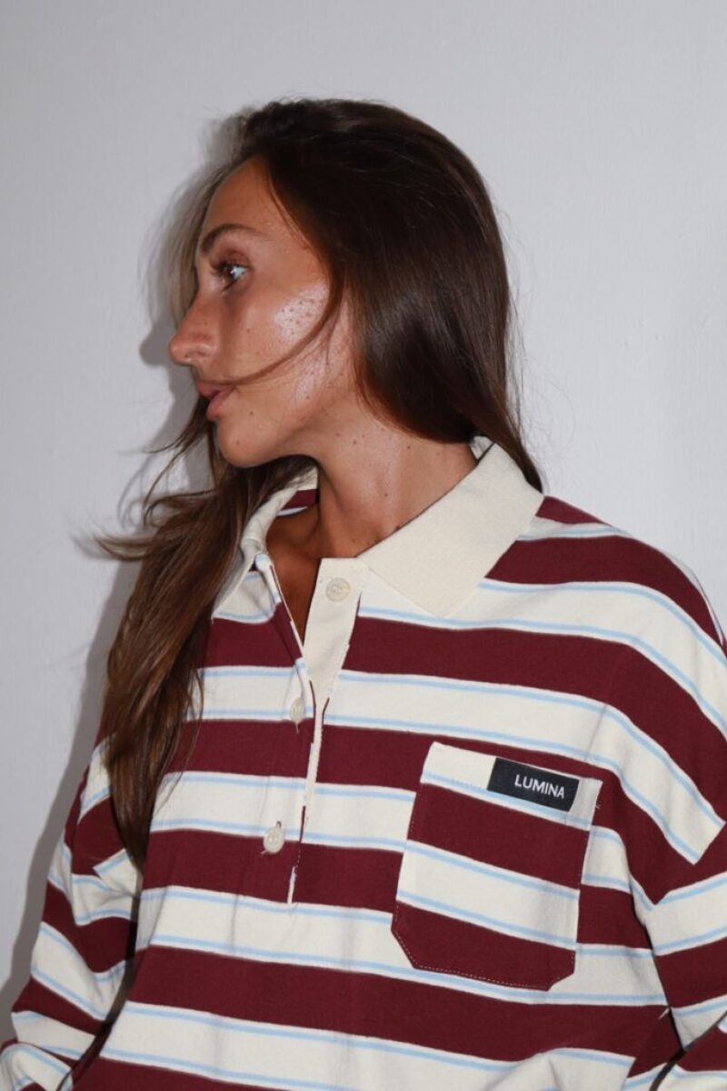 Polo rigata by Lumina