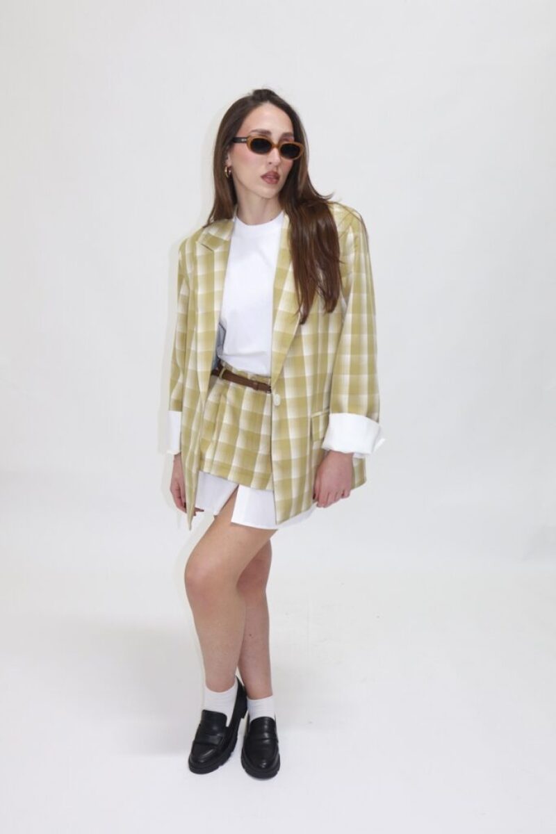 Blazer quadri Elisa by Lumina